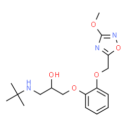 ChemSpider 2D Image | ZOLEPRODOLOL | C17H25N3O5