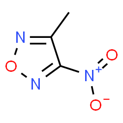 ChemSpider 2D Image | 3-Methyl-4-nitro-1,2,5-oxadiazole | C3H3N3O3