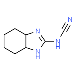 ChemSpider 2D Image | cyanamide, N-(octahydro-2H-benzimidazol-2-ylidene)- | C8H12N4