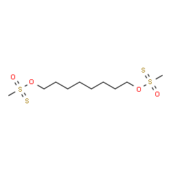 ChemSpider 2D Image | O,O'-1,8-Octanediyl dimethanesulfonothioate | C10H22O4S4