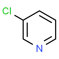 ChemSpider 2D Image | 3-Chloropyridine | C5H4ClN