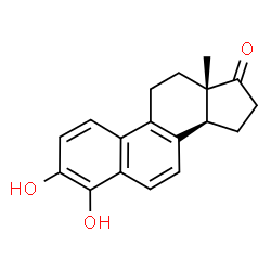 ChemSpider 2D Image | 4-hydroxyequilenin | C18H18O3