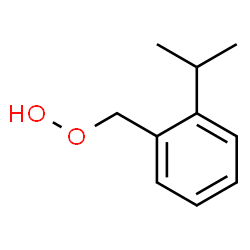 ChemSpider 2D Image | 2-Isopropylbenzyl hydroperoxide | C10H14O2