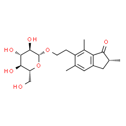 ChemSpider 2D Image | (2R)-Pteroside B | C20H28O7