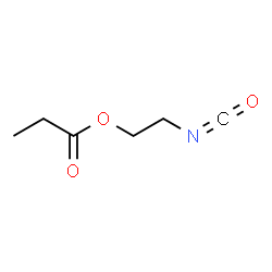 ChemSpider 2D Image | 2-Isocyanatoethyl propionate | C6H9NO3