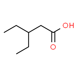 ChemSpider 2D Image | 3-Ethylpentanoic acid | C7H14O2