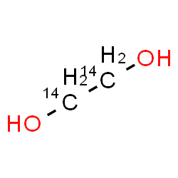 ChemSpider 2D Image | 1,2-(~14~C_2_)Ethanediol | 14C2H6O2