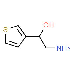 ChemSpider 2D Image | 2-Amino-1-(3-thienyl)ethanol | C6H9NOS