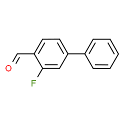 ChemSpider 2D Image | 2-fluoro-4-phenylbenzaldehyde | C13H9FO