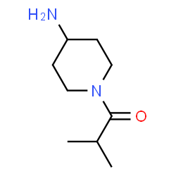 ChemSpider 2D Image | 1-(4-Amino-1-piperidinyl)-2-methyl-1-propanone | C9H18N2O