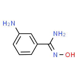 ChemSpider 2D Image | 3-amino Benzamidoxime | C7H9N3O