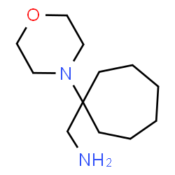 ChemSpider 2D Image | (1-morpholin-4-ylcycloheptyl)methylamine | C12H24N2O