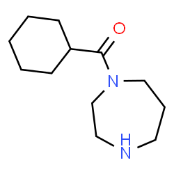 ChemSpider 2D Image | 1-(cyclohexylcarbonyl)-1,4-diazepane | C12H22N2O