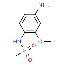 ChemSpider 2D Image | N-(4-Amino-2-methoxyphenyl)methanesulfonamide | C8H12N2O3S