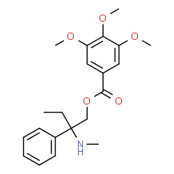 ChemSpider 2D Image | Nor-Trimebutine | C21H27NO5