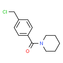 ChemSpider 2D Image | [4-(Chloromethyl)phenyl](1-piperidinyl)methanone | C13H16ClNO