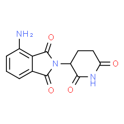 ChemSpider 2D Image | Pomalidomide | C13H11N3O4