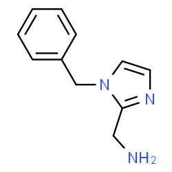 ChemSpider 2D Image | 1-(1-BENZYLIMIDAZOL-2-YL)METHANAMINE | C11H13N3