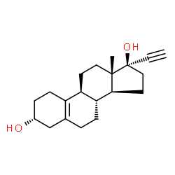 ChemSpider 2D Image | 3?-hydroxynorethynodrel | C20H28O2
