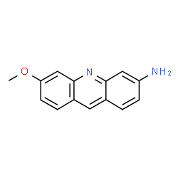 ChemSpider 2D Image | 6-Methoxy-3-acridinamine | C14H12N2O