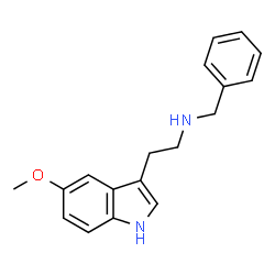 ChemSpider 2D Image | n-benzyl-5-methoxytryptamine | C18H20N2O