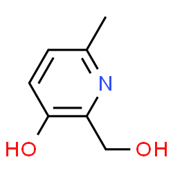 ChemSpider 2D Image | 2,6-Lutidine-alpha2,3-diol | C7H9NO2