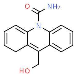 ChemSpider 2D Image | 9-(Hydroxymethyl)-10(1H)-acridinecarboxamide | C15H14N2O2