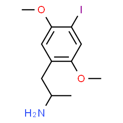 ChemSpider 2D Image | 2,5-dimethoxy-4-iodophenylisopropylamine | C11H16INO2
