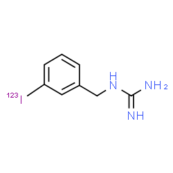 ChemSpider 2D Image | IOBENGUANE I-123 | C8H10123IN3