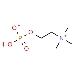 ChemSpider 2D Image | Phosphocholine | C5H14NO4P