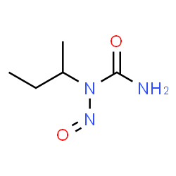 ChemSpider 2D Image | 1-sec-Butyl-1-nitrosourea | C5H11N3O2