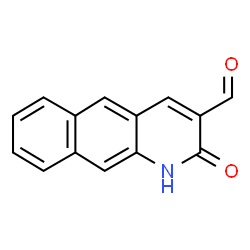 ChemSpider 2D Image | 2-Oxo-1,2-dihydrobenzo[g]quinoline-3-carbaldehyde | C14H9NO2