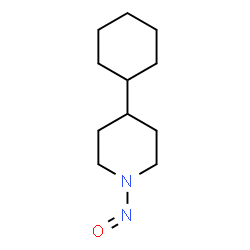 ChemSpider 2D Image | 4-Cyclohexyl-1-nitrosopiperidine | C11H20N2O