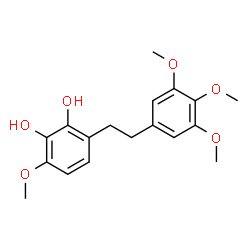 ChemSpider 2D Image | Combretastatin B-1 | C18H22O6