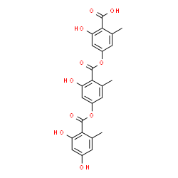 ChemSpider 2D Image | Gyrophoric acid | C24H20O10