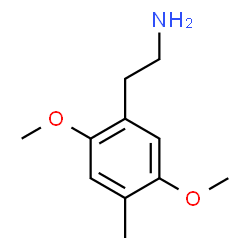 ChemSpider 2D Image | 2,5-Dimethoxy-4-Methylphenethylamine | C11H17NO2