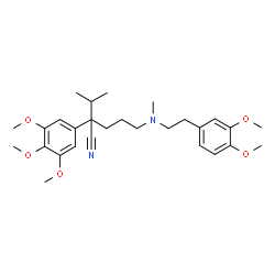 ChemSpider 2D Image | Gallopamil | C28H40N2O5