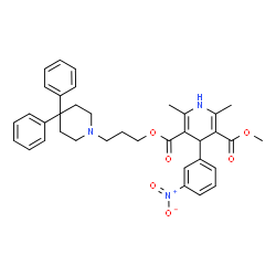 ChemSpider 2D Image | Niguldipine | C36H39N3O6