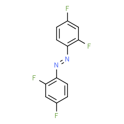 ChemSpider 2D Image | (E)-Bis(2,4-difluorophenyl)diazene | C12H6F4N2