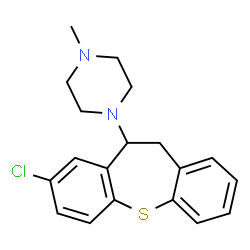 ChemSpider 2D Image | Clorotepine | C19H21ClN2S
