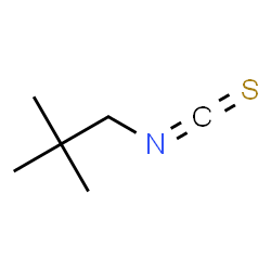 ChemSpider 2D Image | Neopentyl isothiocyanate | C6H11NS