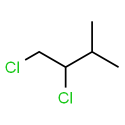 ChemSpider 2D Image | 1,2-Dichloro-3-methylbutane | C5H10Cl2
