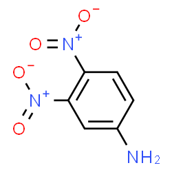 ChemSpider 2D Image | 3,4-Dinitroaniline | C6H5N3O4