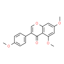 ChemSpider 2D Image | Tri-O-methylgenistein | C18H16O5