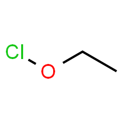ChemSpider 2D Image | Ethyl hypochlorite | C2H5ClO
