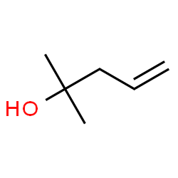 ChemSpider 2D Image | 2-Methyl-4-penten-2-ol | C6H12O