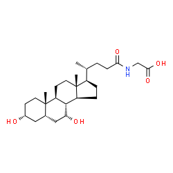 ChemSpider 2D Image | Glycochenodeoxycholic acid | C26H43NO5