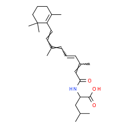ChemSpider 2D Image | 15-[(1-Carboxy-3-methylbutyl)amino]retinal | C26H39NO3