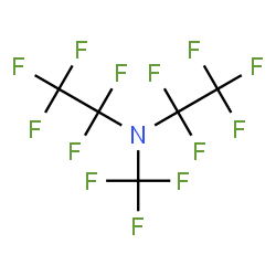 ChemSpider 2D Image | Perfluoromethyldiethylamine | C5F13N