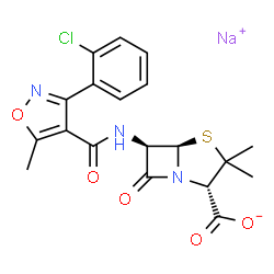 ChemSpider 2D Image | XH8750000 | C19H17ClN3NaO5S